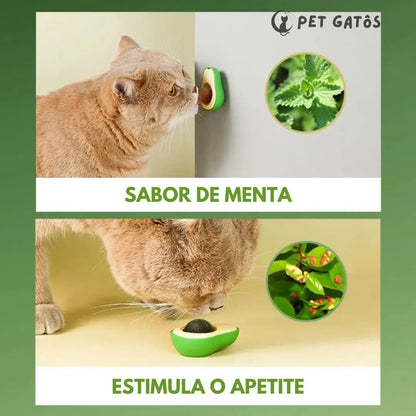 Brinquedo Abacate Felino - Catnip