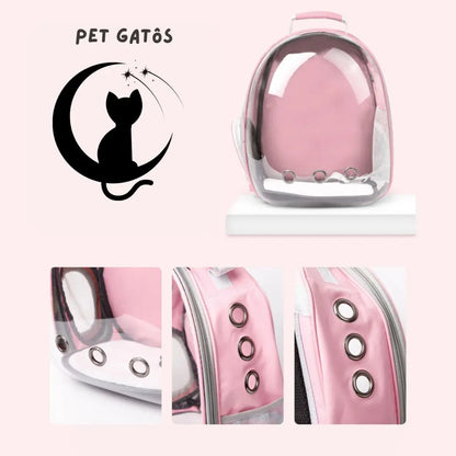 Mochila Pet Gatôs